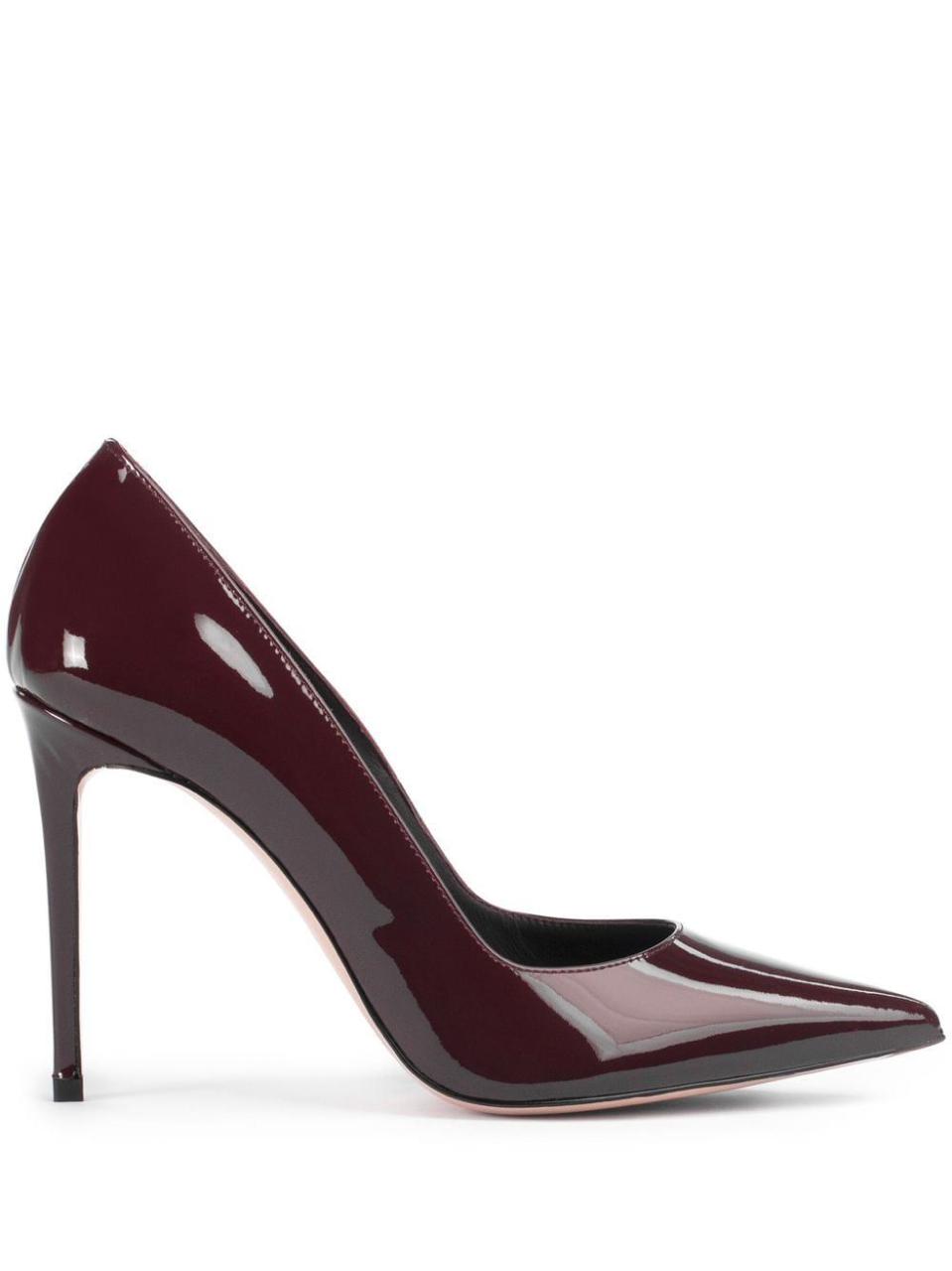 Red - Stiletto Court Pump Heel - Image 2
